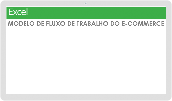  Modelo de fluxo de trabalho de comércio eletrônico