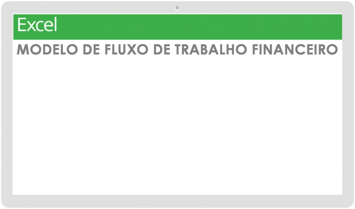 Modelo de fluxo de trabalho financeiro